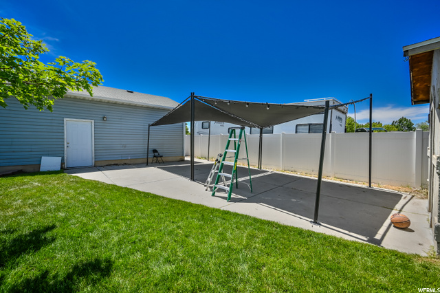 Large patio area