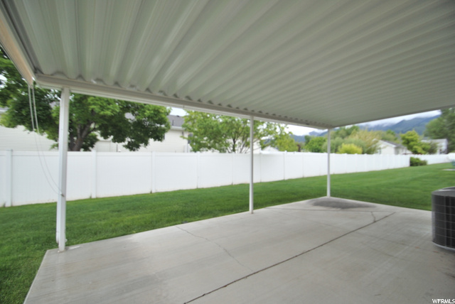 Covered Back Patio