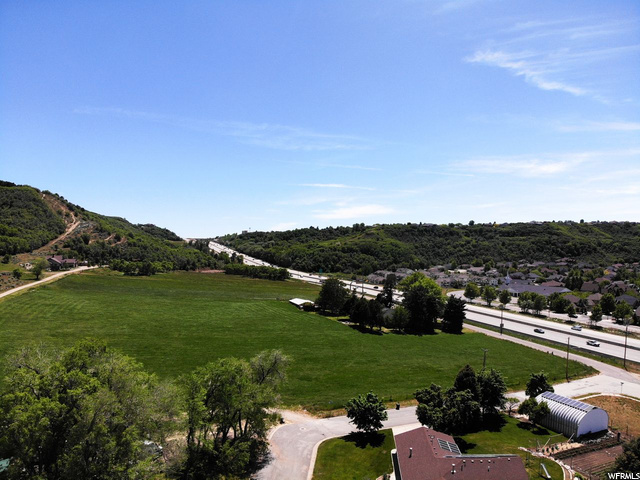 Street entrance from the frontage road road