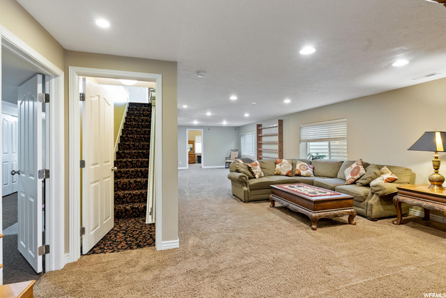downstairs family room