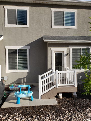 rear of home