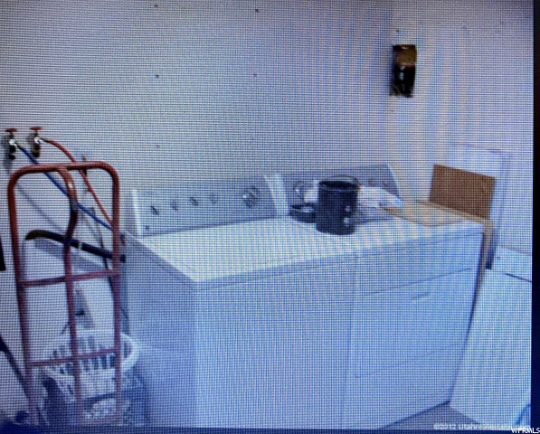 Laundry room with newer electrical