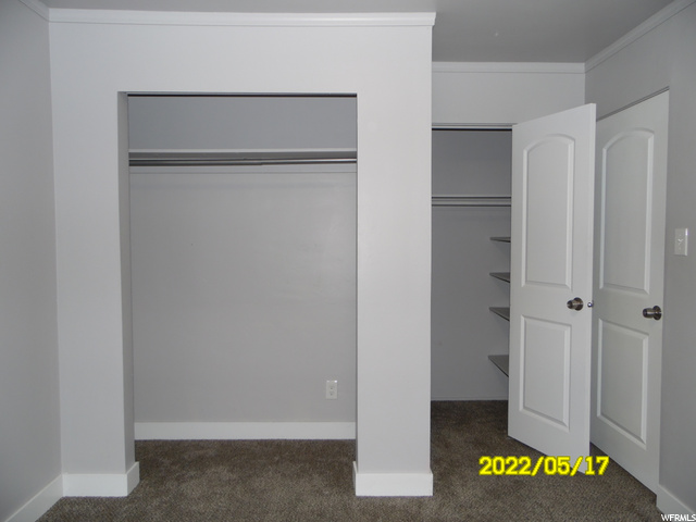 Bedroom #1 has 2 closets!