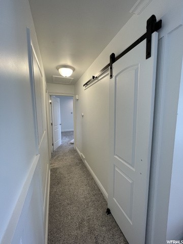 Hallway to master