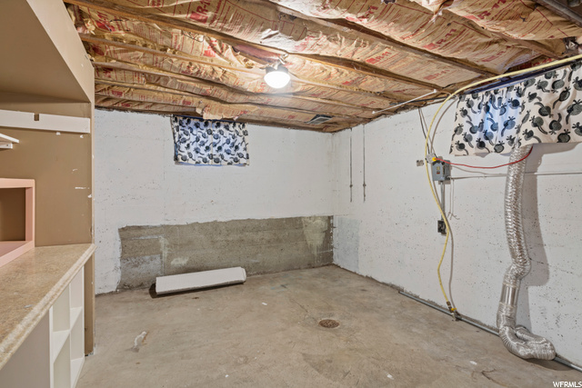 large laundry/storage room