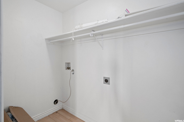 Basement laundry