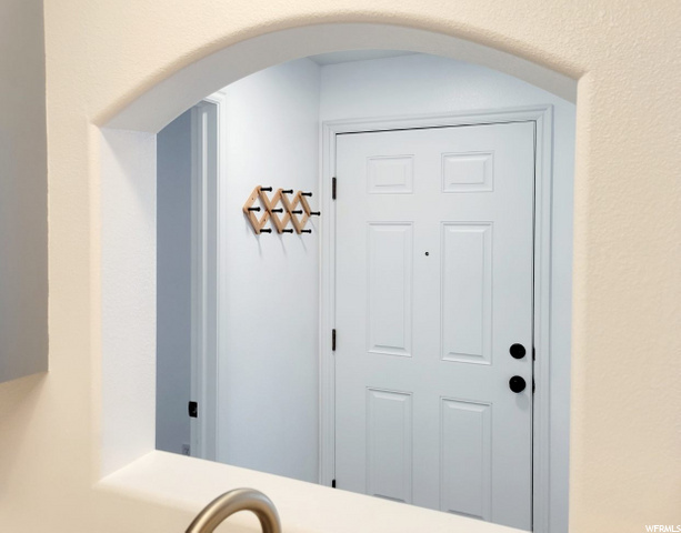 Front door.
