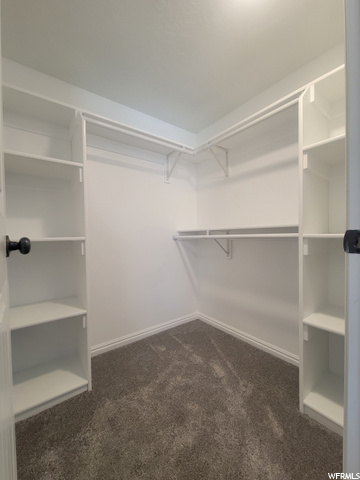 Master walk-in closet
