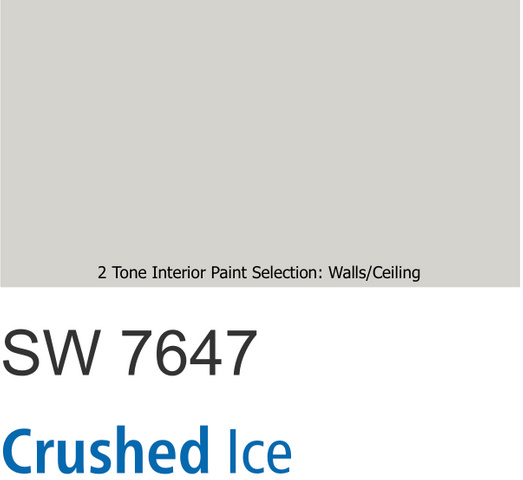 Walls/Ceiling: Crushed Ice SW7647