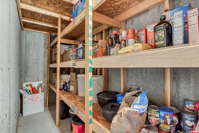 Storage under porch