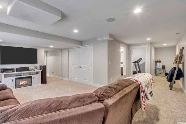 Basement family room