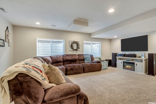 Basement family room