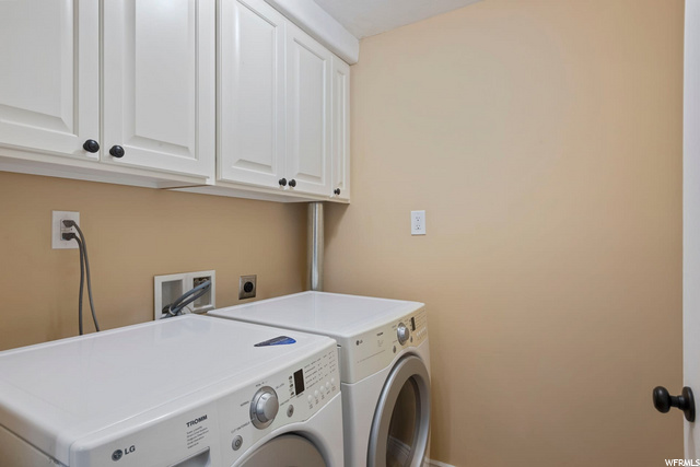 Basement laundry