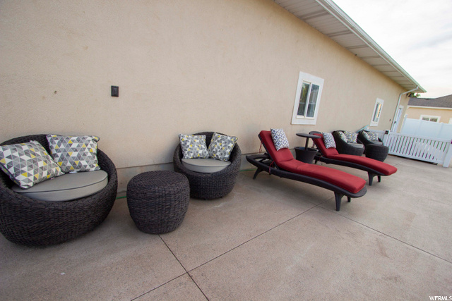 Seating by pool