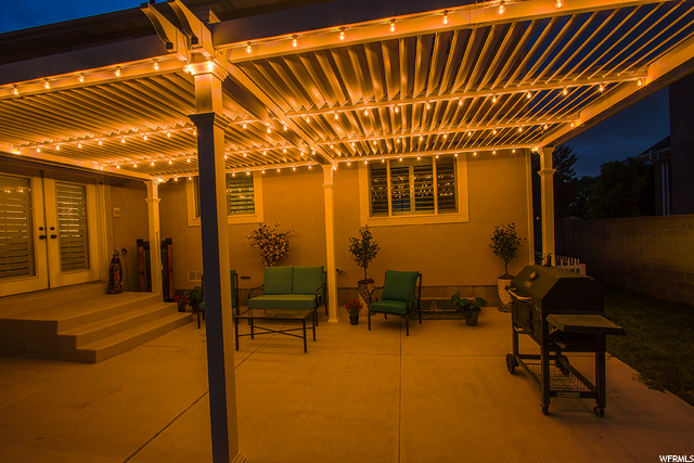 Back patio