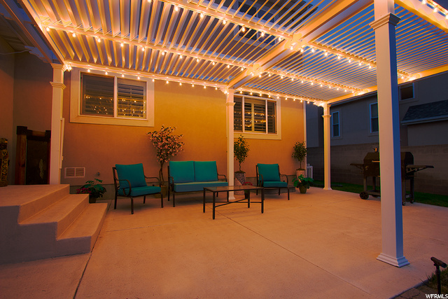 Back patio