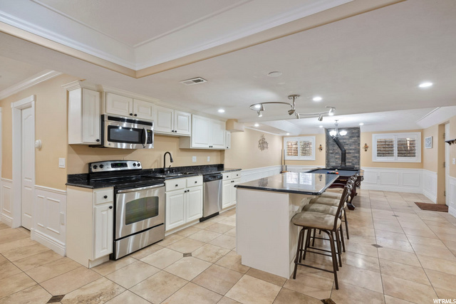 Basement kitchen
