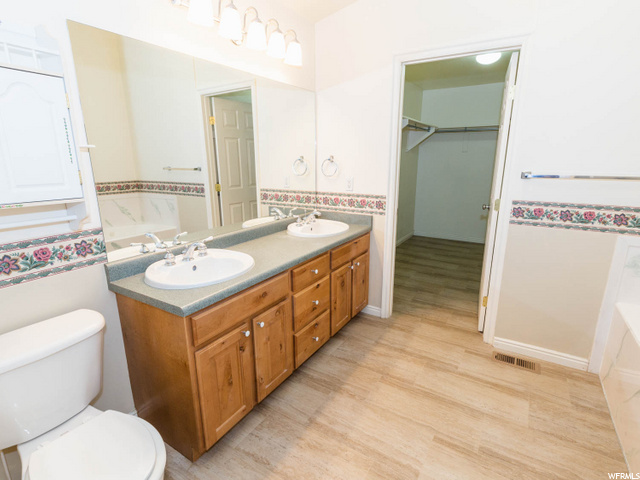 MASTER BATH DOUBLE SINK