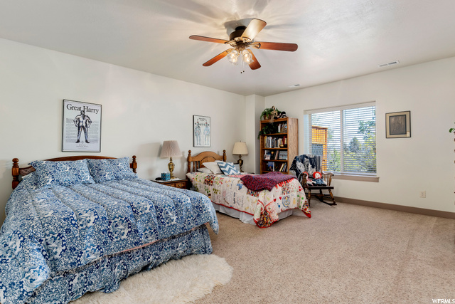 2 more huge bedrooms downstairs.