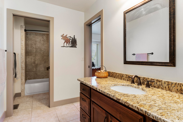 Second full bathroom eliminates hassles.