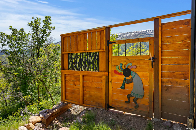 Gardens are safe from the deer.