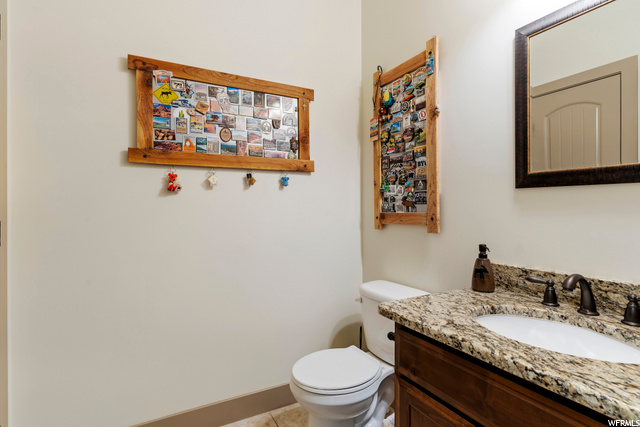 Half Bathroom on main Floor is great convenience.