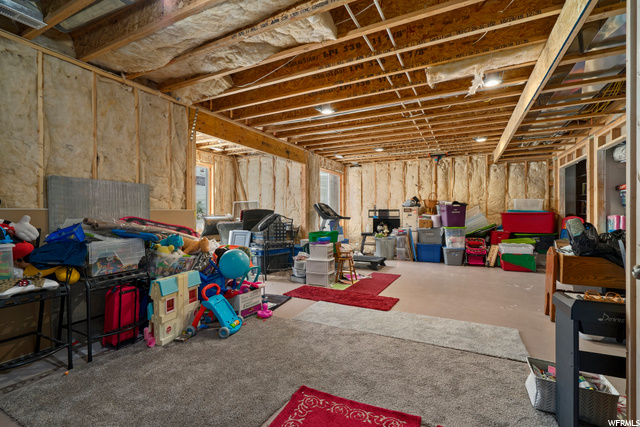 Basement Family room/ sheet rock ready