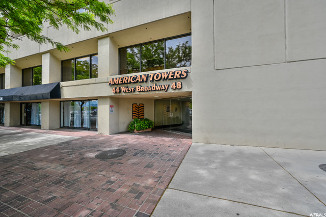 Outside of building