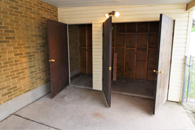 STORAGE IN CARPORT