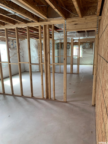 Basement Unfinished Bedroom