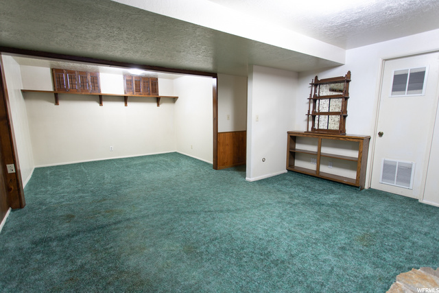 Downstairs family room