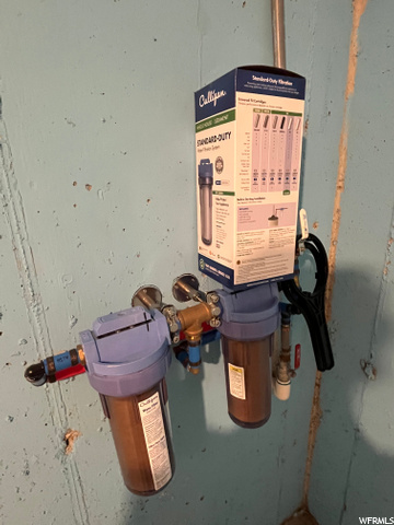 Whole home water filter