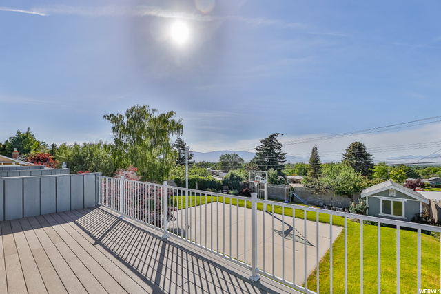 Deck off of primary bedroom
