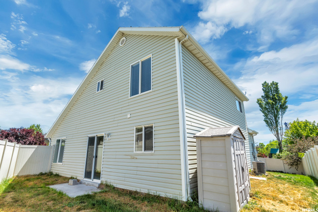 Storage Shed Included