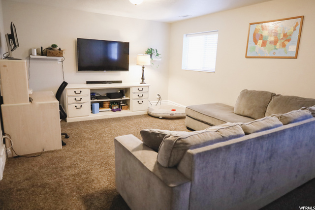 Downstairs family room
