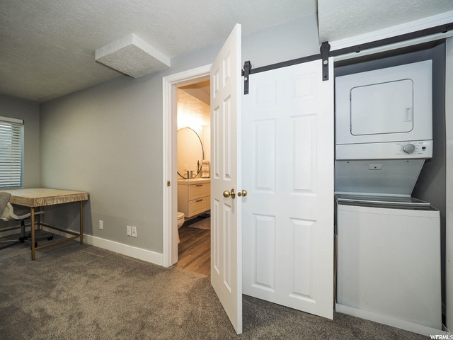 Basement bath and laundry
