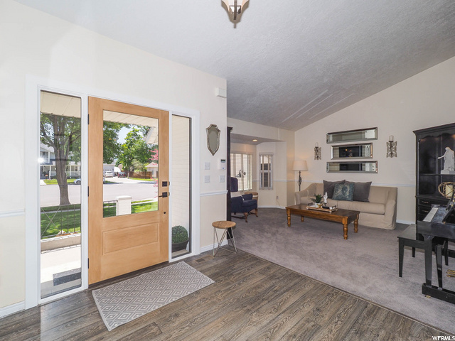 Entry and formal living room