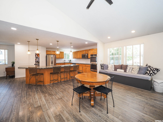 Semi formal dining in great room