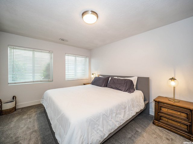 Basement apartment bedroom