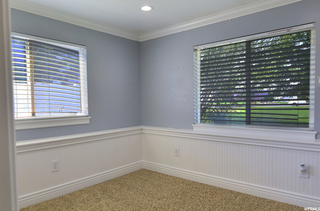 Basement bedroom 2 (new carpet not pictured)