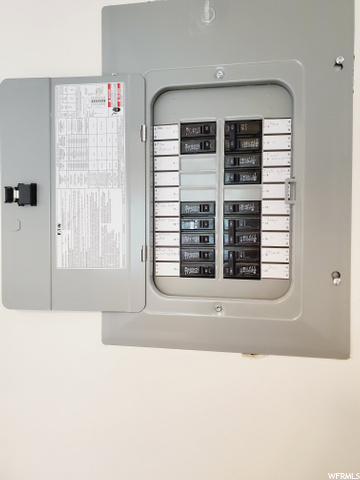 upgraded electrical panel box