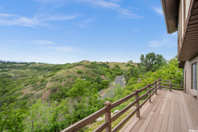 View From Kitchen Balcony