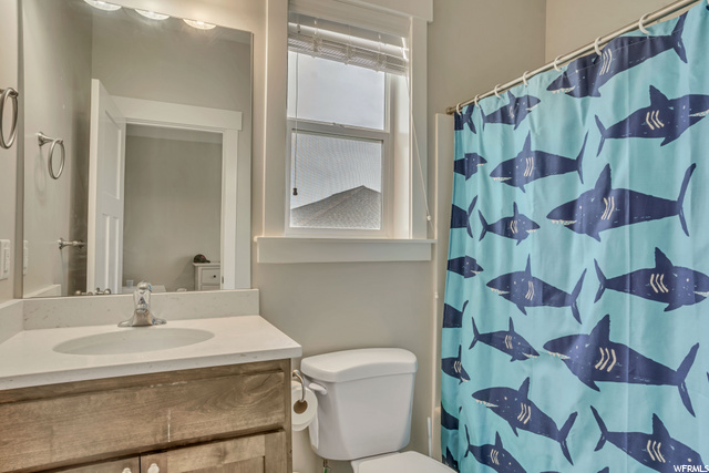 on suite bathroom