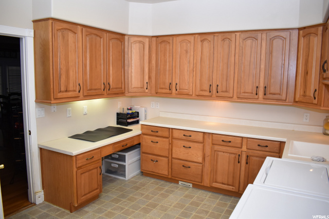 Laundry/ Storage and study area off kitchen