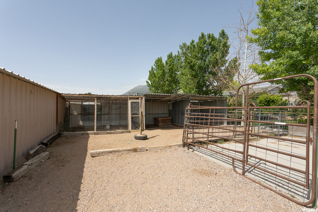 Animal Shelters Adjacent to Barn