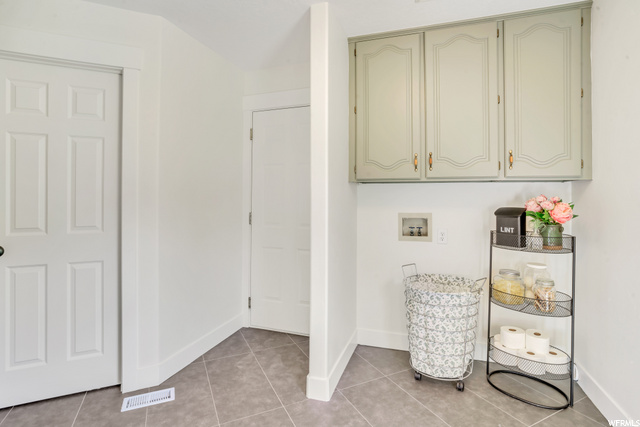 Back Door Entrance and Laundry Room