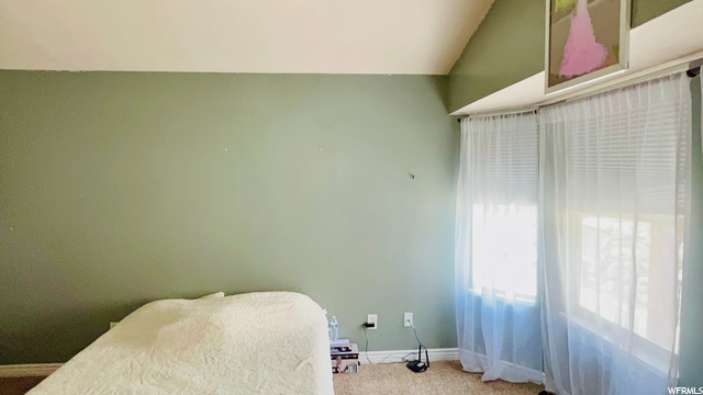 Master bedroom bay window