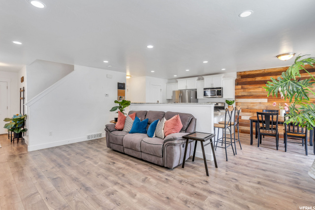 Open Layout Living Room
