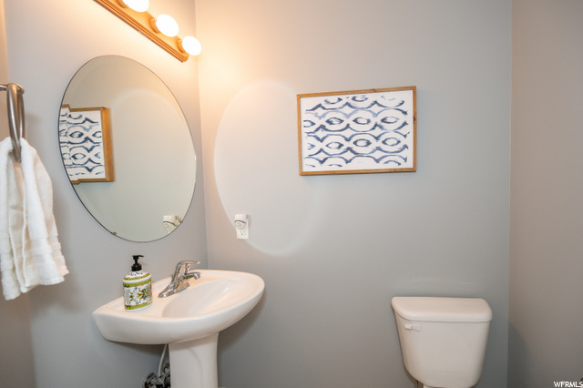 Half bath on main