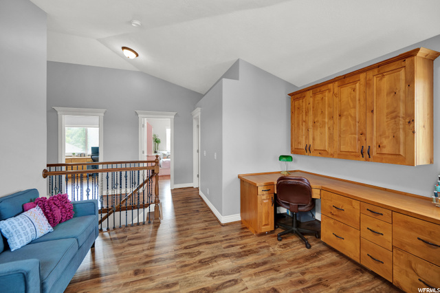 Upstairs Den/Office with Built ins